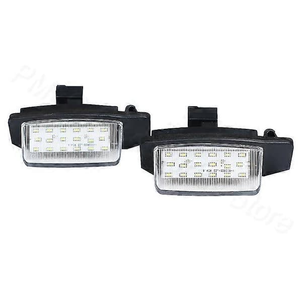 LED-nummerpladelys til Mitsubishi OUTLANDER XL(CW) 2006-2012 Til Lancer Sportback 2008~2012 Vedligeholdelse af køretøjer, pleje og D [DB] 1 par 1pair