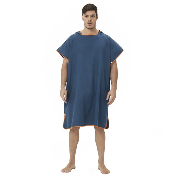 Tibetansk Surfponcho til Kvinder og Mænd - Bade Poncho, Strand Poncho