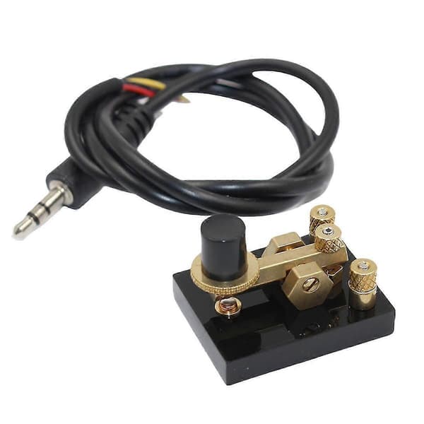 Cw Manuel Nøgle Kortbølge Morse Kode Cw Transmission Manuel Elektrisk Nøgle Samlerobjekt Gaver