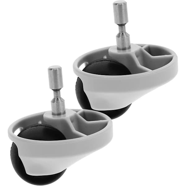 (5×4.5×4.5cm) 2 Set Wheel Robot Vacuum Cleaner Replacement Wheels For Robot Vacuum Cleaner Sweeper Wheels Sweeping Robot Replacement Wheels White ABS 2pcs*2