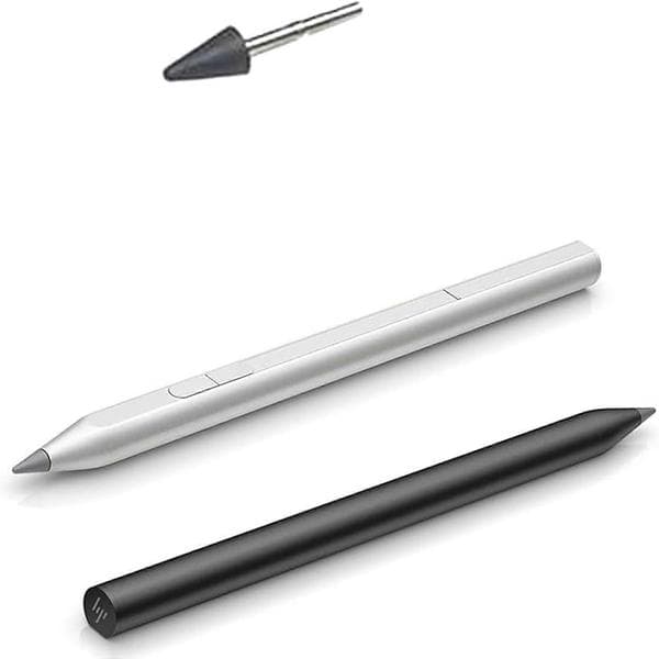 4X Stylusspidser Erstatning til HP Genopladelig MPP 2.0 Tilt Pen Stylus Pen 4096 Niveauer til Pennespids Sort Svart