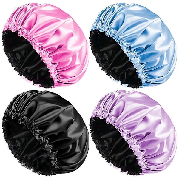 Dybtvirkende varmemaske, opvarmelig varmemaske til dampende hårstyling og behandling, dampmaske, dampende hårplejeterapi, sort+sort
