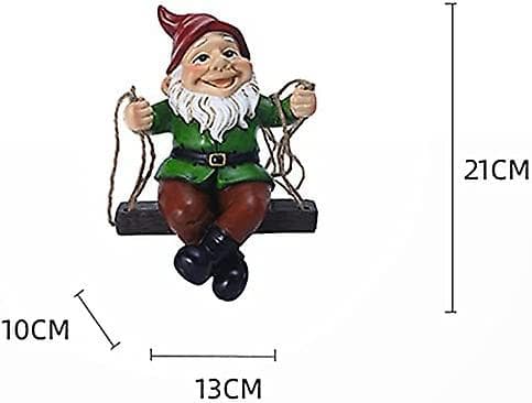 Harts Resin Havefigur - Havedekoration - Udendørs Statue til Plæne