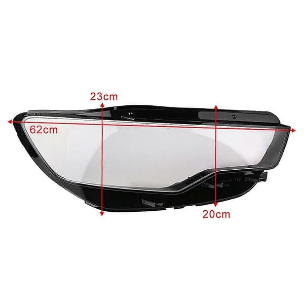 Right Front Headlight Clear Lens Cover Headlamp Mask for A6 C7 2013-2015 Headlight Shell