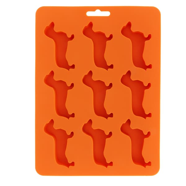 9-Spors Isbitbrett Hundeformet Silikon DIY Bakeform Bakeplate Kjøkkentilbehør