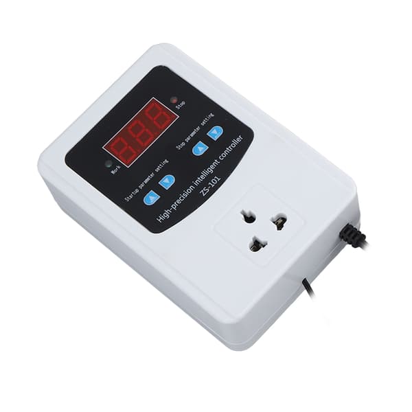 Digital Temperature Controller 1500W 10A LCD Screen Digital Thermostat Controller for Incubator Brewing Greenhouse EU Plug 220V