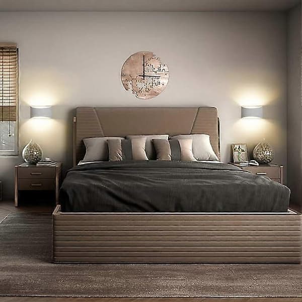 LED Wall Light Indoor, 7W White Plaster Lamp Wall Lamp LED Bulb