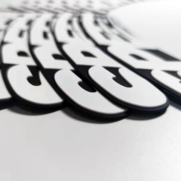 16x Speed Hunters Sticker Cool Wheel Hub Styling Universal Fit Motorcycle Car White