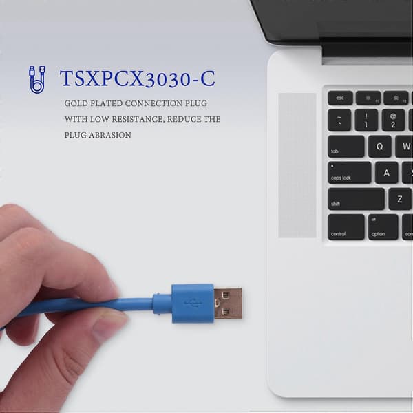 TSXPCX3030-C Egnet Schneider Twido Serie PLC Programmeringskabel TSXPCX3030 Downloadkabel