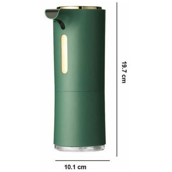 Automatic Soap Dispenser Touchless Battery Operated Foaming Soap Dispenser for Bathroom Kitchen Green Green