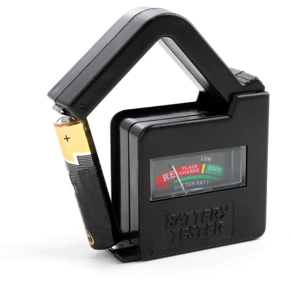 Digital Batteritester BT860 Universal til AA AAA C D 9V Knapcellebatterier Præcis Analog Display Bærbar Miljøvenlig
