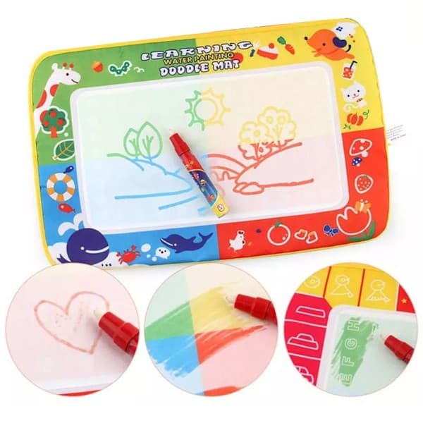 Malebok, Vann Doodle Matte, Magisk Doodle Ritematte