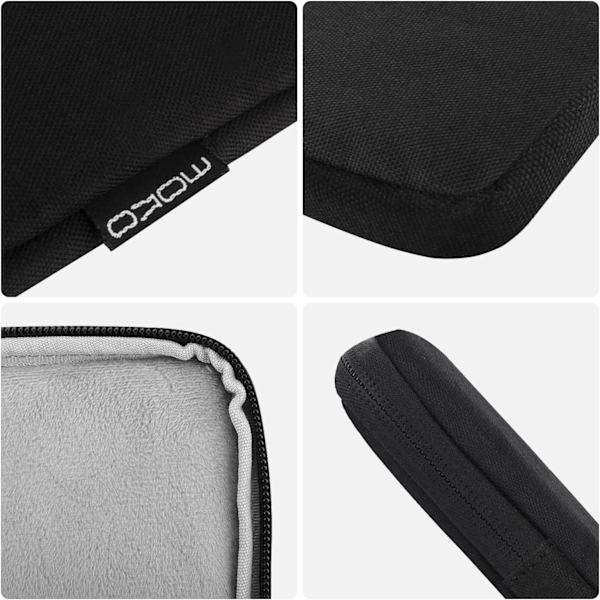 Tablettitietokonelaukku 9–11 tuumalle, sopii uuteen 11 tuuman iPad Pro M4/iPad Air M2 2024 -malliin, iPad Air 5/4/3 10,9\"/10,5\" -malliin, iPad Pro Black