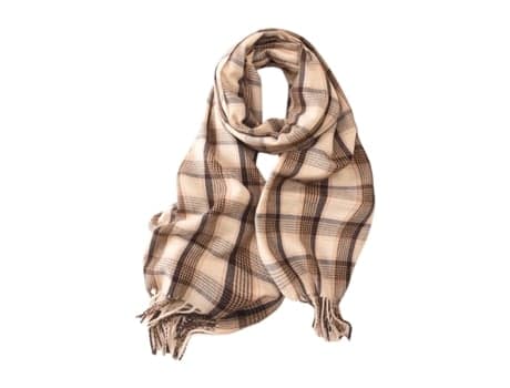 TRUYUETY Beige Cashmere-sjal til damer (One Size)