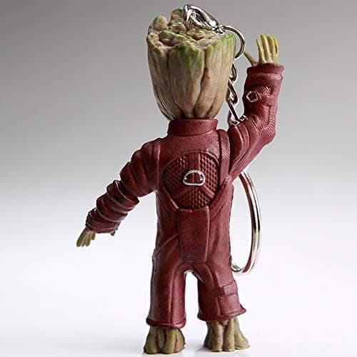 Baby Groot Nøglering - Klassisk Film Actionfigur - Perfekt som en
