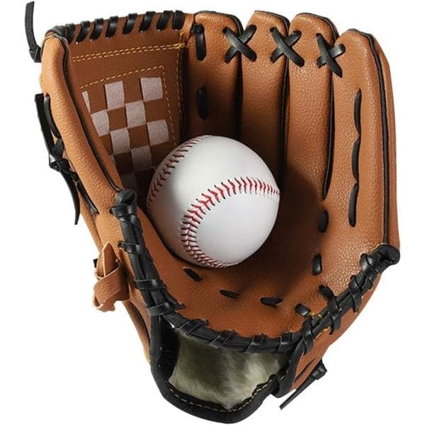 Baseball Gloves, Kids Teens Youth Durable Leather Softball