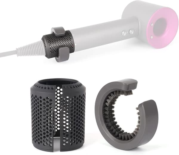 Kompatibelt uppgraderat hårtorkfilterlock för Dyson Supersonic hårtork luftfilterbyte för Airwrap HS05 HS01-modeller med filter
