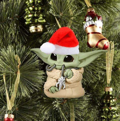 Juletræ Baby Yoda Dekorationspynt Party em Julegave H H