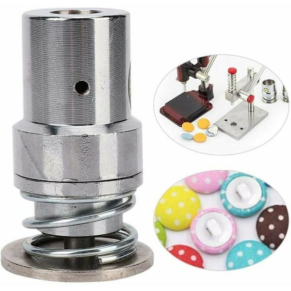Fabric Covered Button Mold, Round Bread Mold Press Mold Tool for Manual Press Machine DIY Buttons (24L)