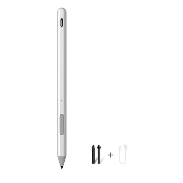 MPP 2.0 Styluspen til Surface Pro 11 10 9 8 7 6 5 4 X til Surface Go 4 3 2 1 4096 Trykfølsomhed Styluspen B Sølv Silver
