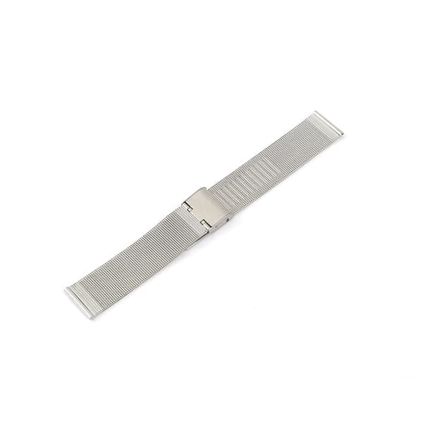 Herr- och damarmband i rostfritt stål, snabbfrigörande mesh-armband