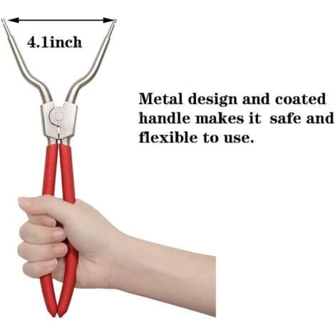 CHOYCLIT Spring Removal Tool for LG and Samsung Washing Machines (Red)[DB] Red Red