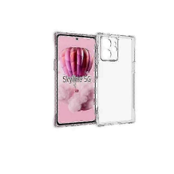 For Hmd Skyline 5g Matte Black Slim Shockproof Protective Case Transparent transparent