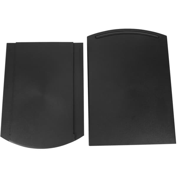 Sliding Kitchen Caddy Coffee Tray Mat, 12 Inch, Under Cabinet Appliance, Coffee Maker Toaster-Mobile Storage Slider, Smooth Rolling Wheels (2-Pack)