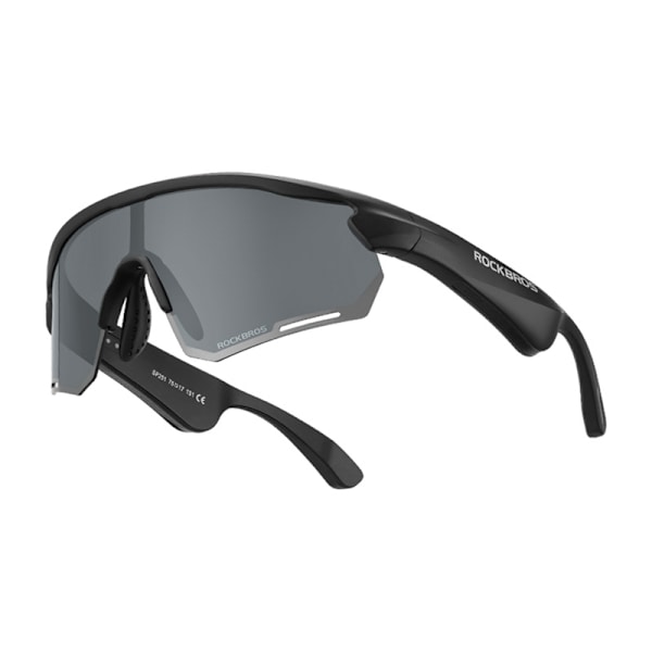 Rockbros SP251 polariserede Bluetooth-solbriller (mørk) 230