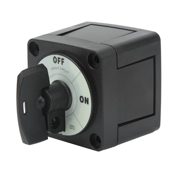 Power Battery Disconnect Switch 2 Gears 2 Terminal Battery On Off Switch 300A for RV Yacht