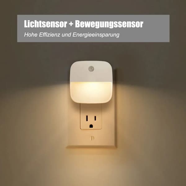 LED-nattlys med bevegelsessensor, nattlampe, skaplampe, varmhvit?