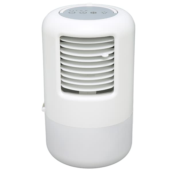 Portable Air Conditioner Night Light 500ml Tank Timing Function Low Noise 3 Speeds Air Conditioning Fan 100‑240V UK Plug