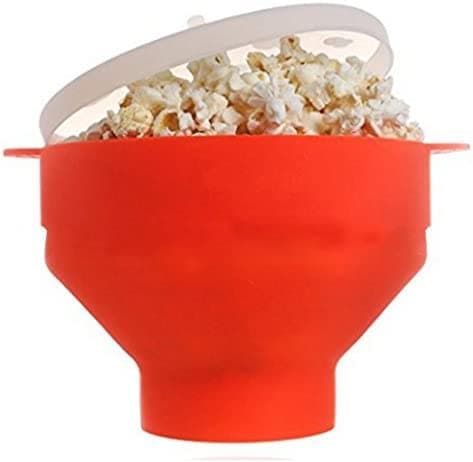 Popcorn-kone silikonia mikroaaltouuniin