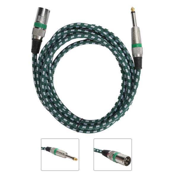 JORINDO XLR til 1/4 tomme 6,35 mm han-kabel Balanceret signalforbindelse Mikrofonkabel JD6008
