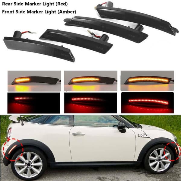 LED-sidemarkeringslys til Mini R55 R56 R57 R58 R59 R60 R61