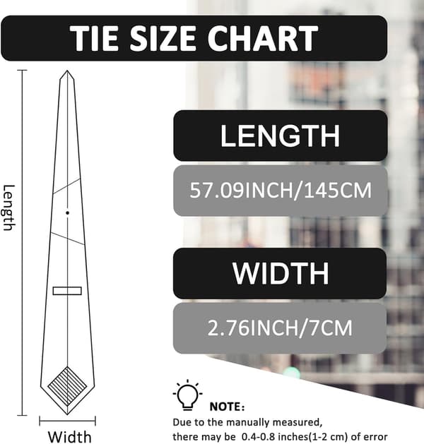 Smal slips til mænd, ensfarvet slips 2,76'' bomuldslinned drengeslips til daglig brug, bryllupper, missioner sort - Black