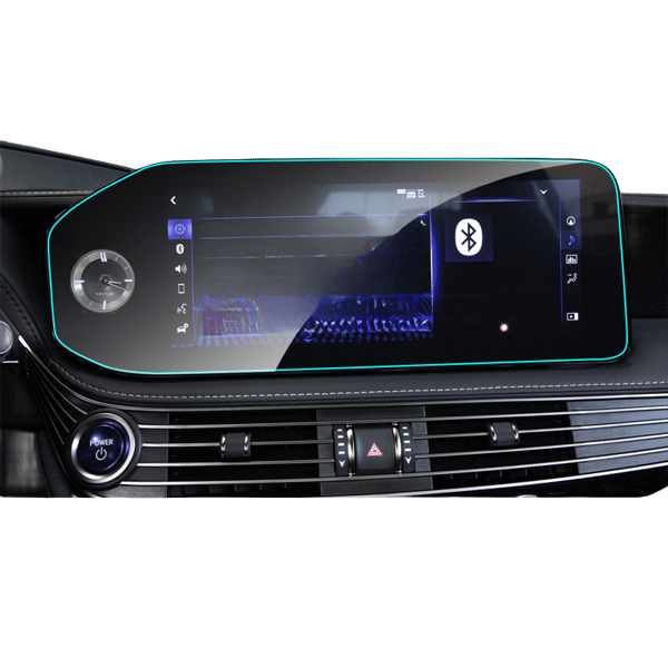 TPU Skærmbeskytter til Lexus LS Navigationsdisplay Marinblå