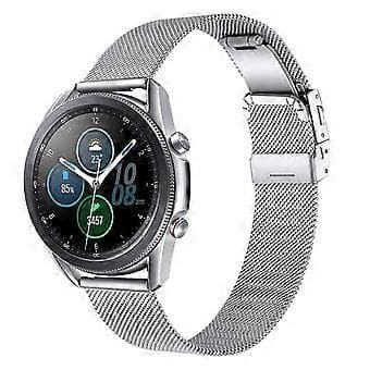 Smart Watch Skildpadde Bagside Spænde Milanese Rustfrit Stål Urrem Åndbart Meshbånd Kompatibel Med Samsung Galaxy Watch4 40