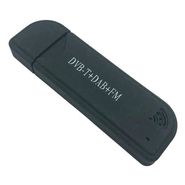 SDR-mottaker RTL2832U USB2.0 DVB-T DAB FM SDR RTL-SDR radiomottaker med antenne og fjernkontroll