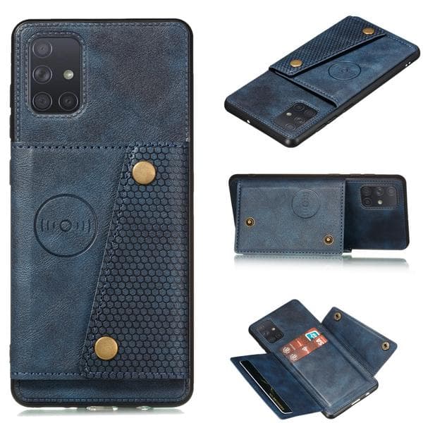 Samsung Galaxy A33 5G - Elegant etui med kortholder Sort