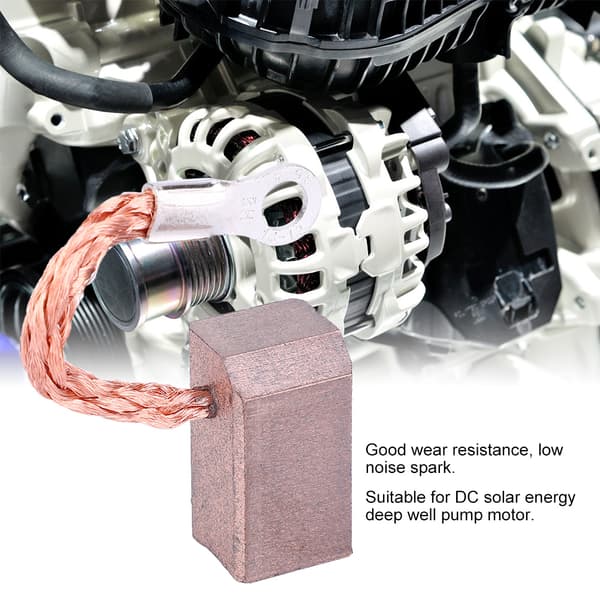 20 STK J471 Erstatningskullbørste DC Solenergi Dyp Brønn Pumpemotor Kullbørste