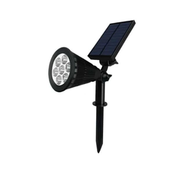 Solar Lampe Foldbar Solar Havebelysning IP65 Vandtæt Solar LED-lampe til Udendørs Brug (7 Kugler, Varmt Lys)