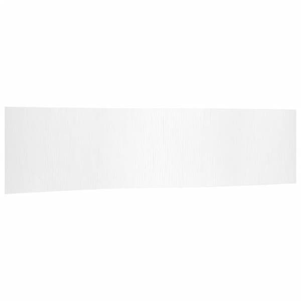 Maison Exclusive - Vit avskiljande vägg 800 cm bred, 165 cm hög, bambu