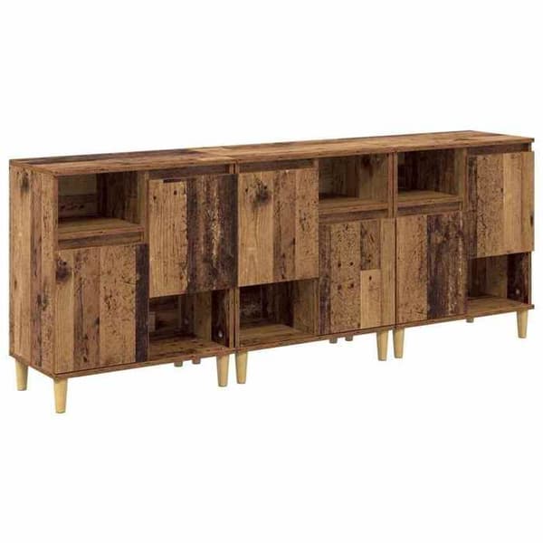 Buffé - EXKLUSIVT HEM - 60 x 35 x 70 cm - Ingenjörsträ - Nutida - Brun