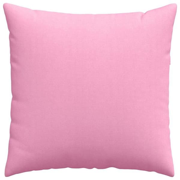 Soffkuddar - EXKLUSIVT HEM - 80 x 80 cm (2-pack) - Rosa - Avtagbar dragkedja - Polyesterfyllning Ros