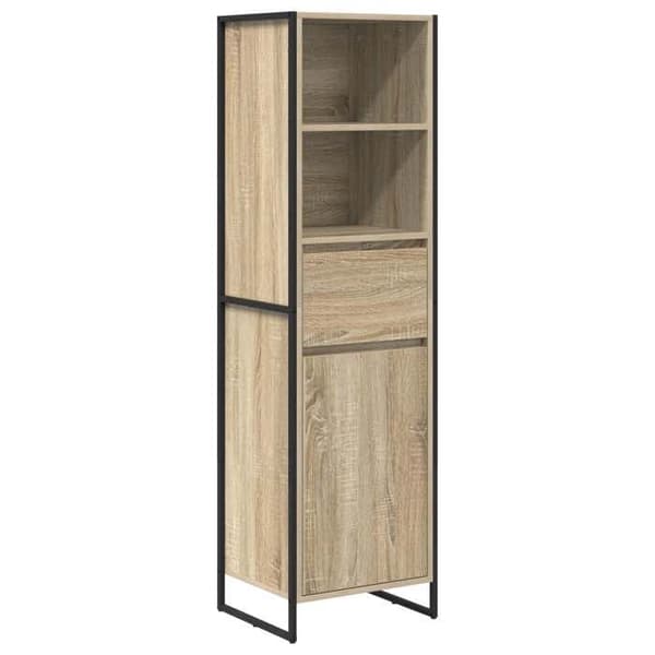Maison Exclusive - Bibliotek Egetræ Sonoma 43 x 36 x 150,5 cm Ingeniørtræ