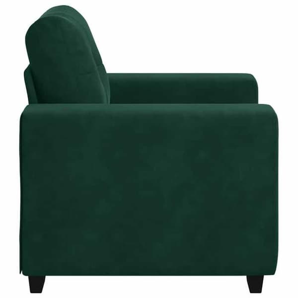 Maison Exclusive - Mørkegrøn stol/sofa 100x78x80 cm velour