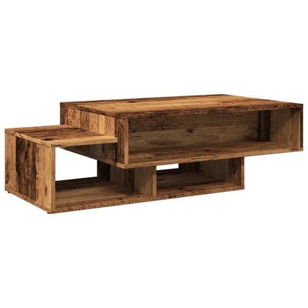Bord - EKSKLUSIV HUS - Gamle træ 105x55x32 cm - Ingeniørtræ - 3 rum - Rektangulær Gammalt trä