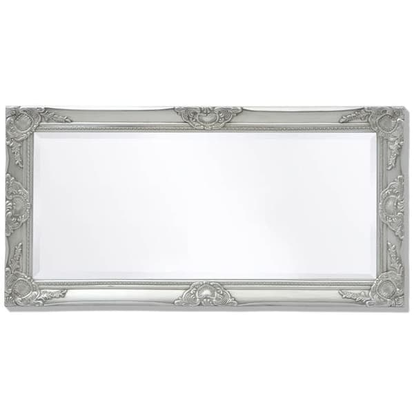 Maison Exclusive - Barok stil vægspejl 100x50 cm Sølv Silver