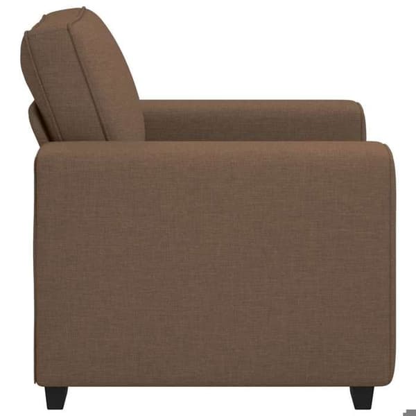 Maison Exclusive - Fåtölj soffa brun 100x77x82 cm i tyg brun